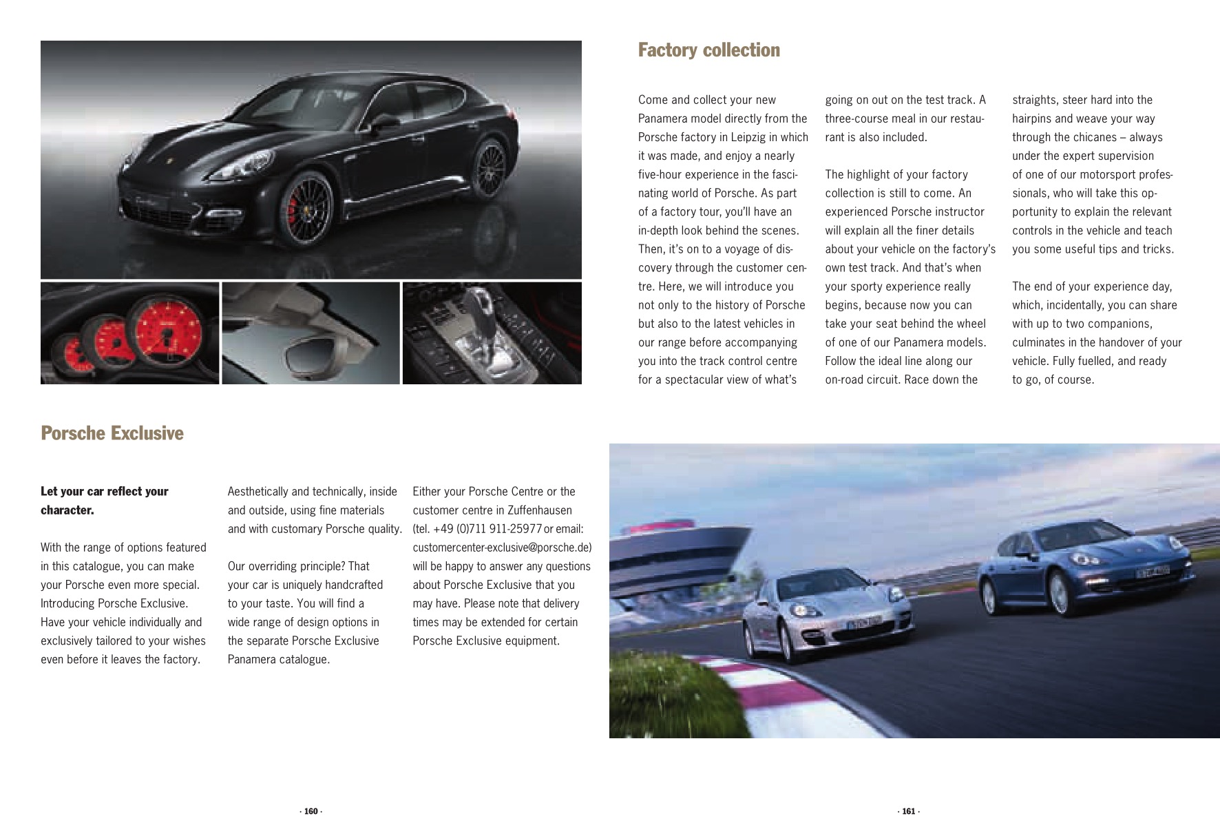 2010 Porsche Panamera Brochure Page 7